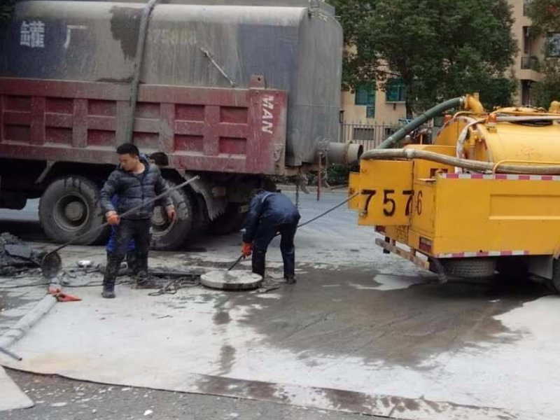 郑州惠济区下水道疏通专业清理化粪池抽粪市政管道清淤疏通